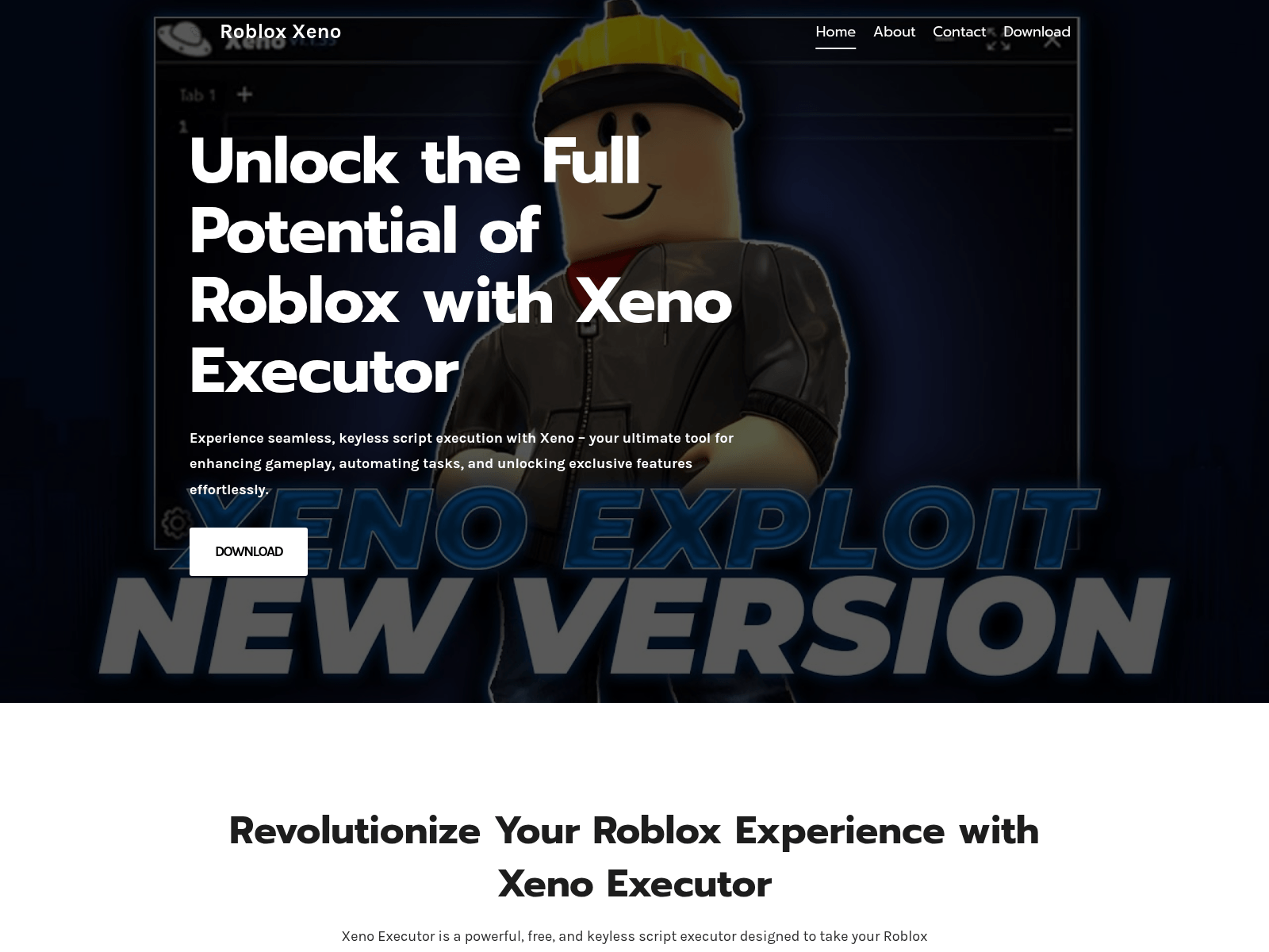 Screenshot of getxeno.app