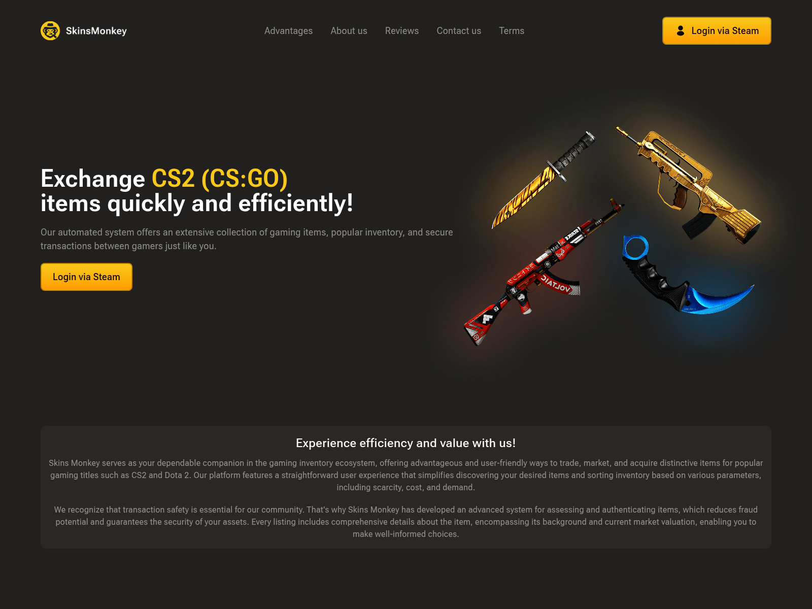 Screenshot of skiniknsmonkey.com