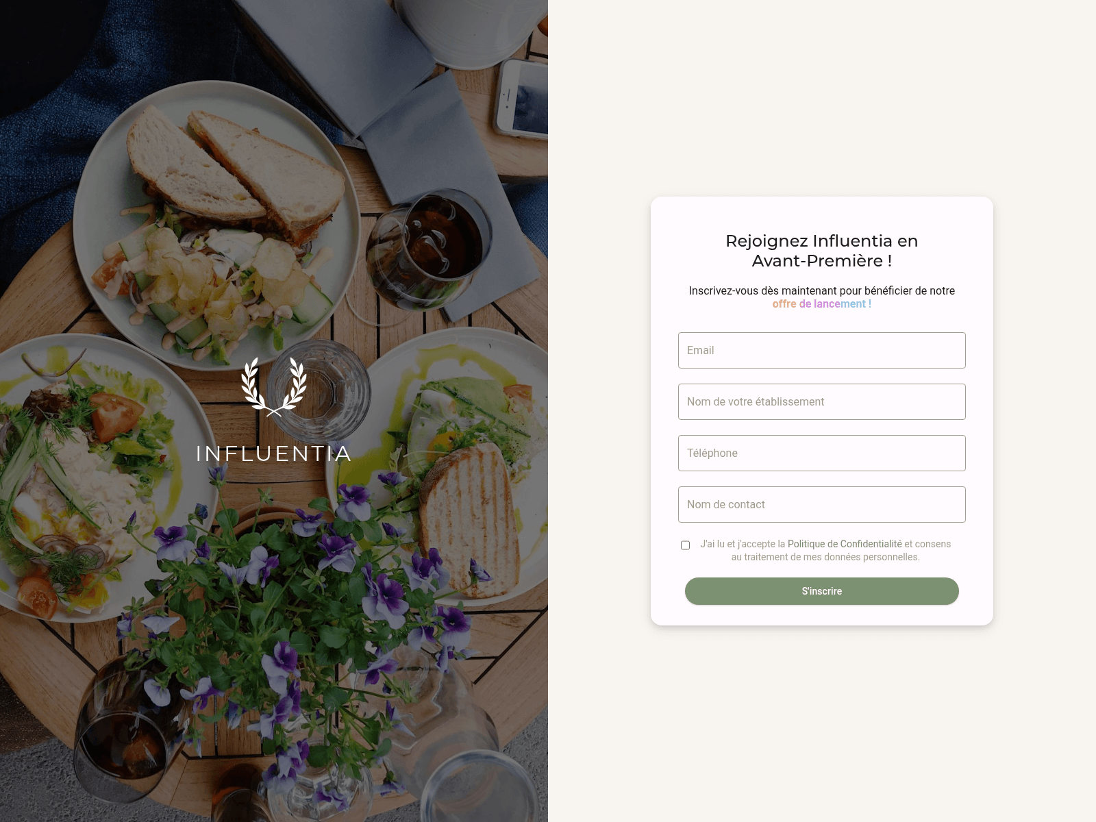 [Ekran görüntüsü] influentia-app.com
