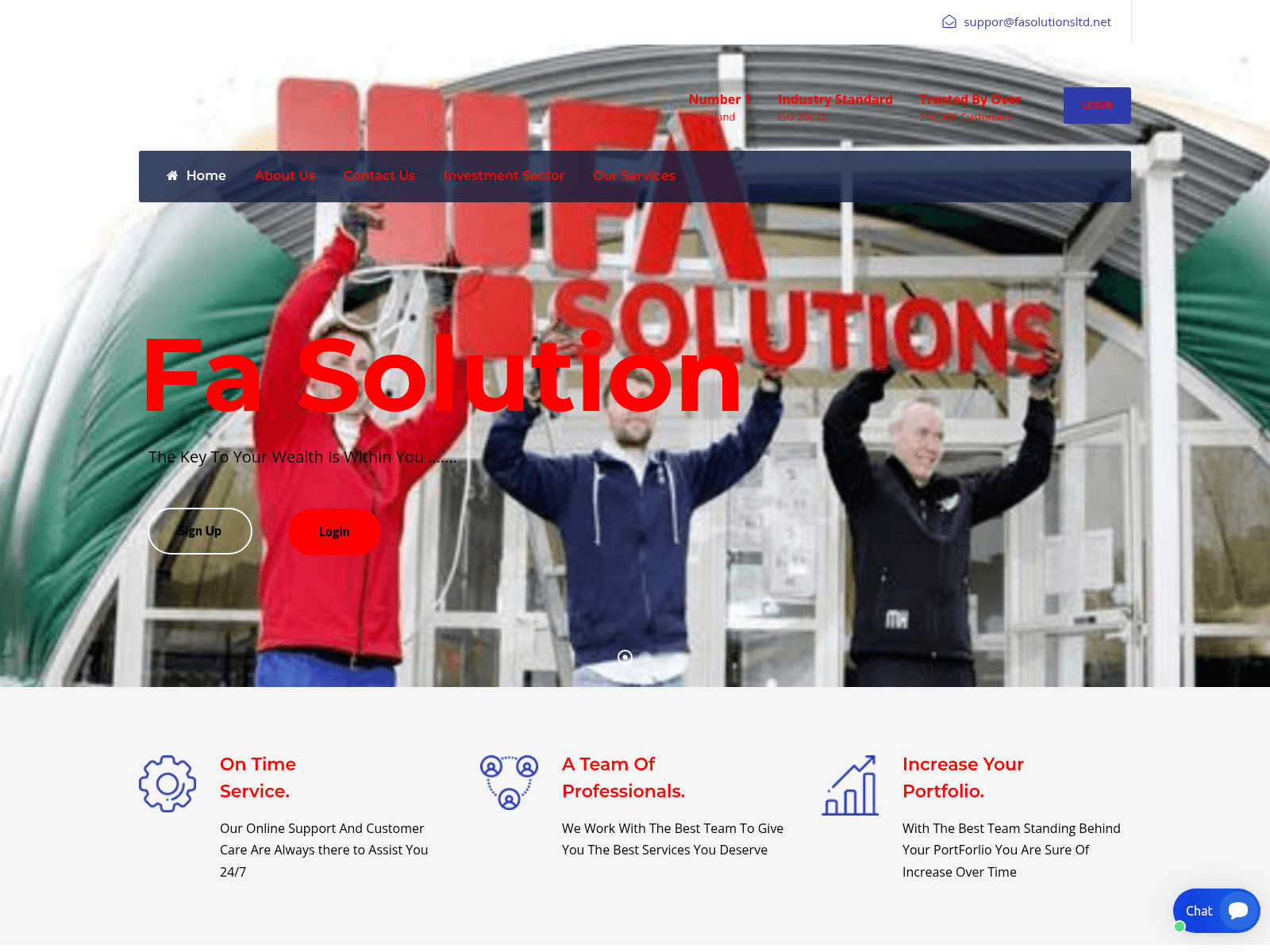 [Ekran görüntüsü] fasolutionsltd.net