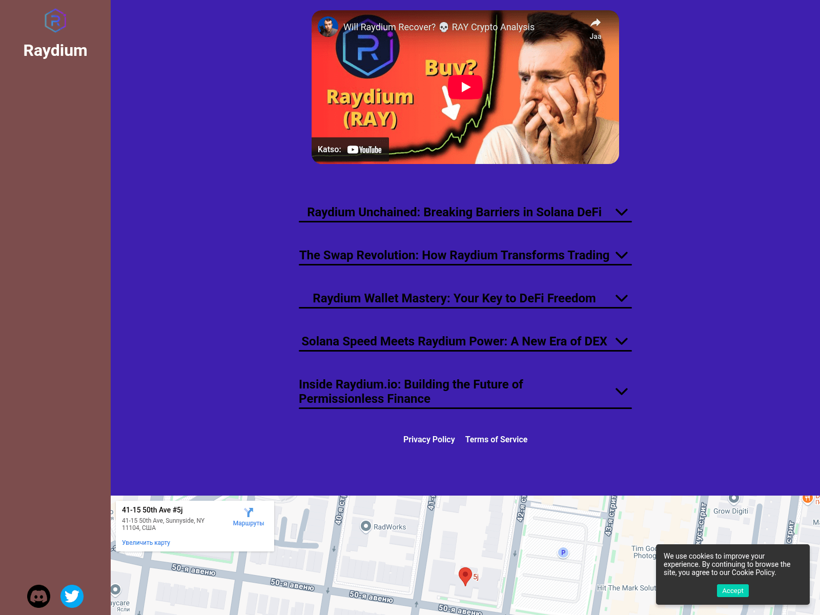 Screenshot of theradiymone.com