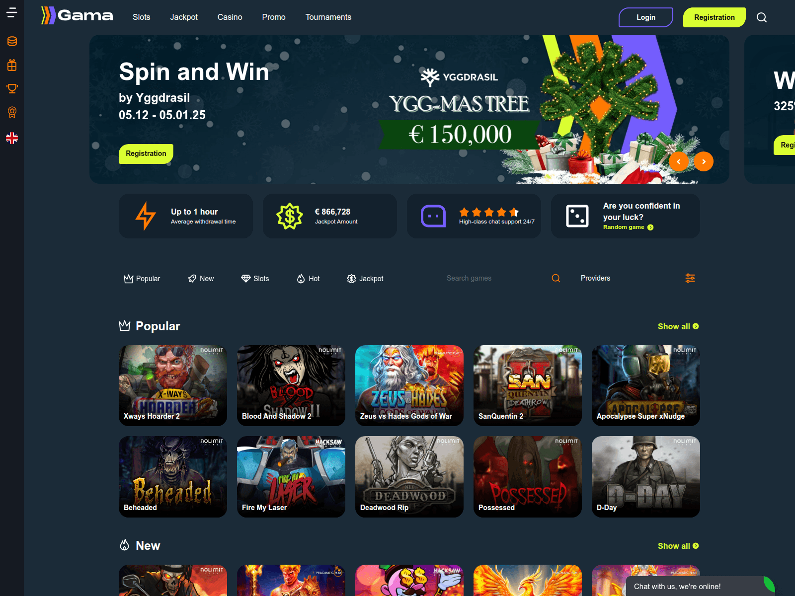 Screenshot of gamawayz.com