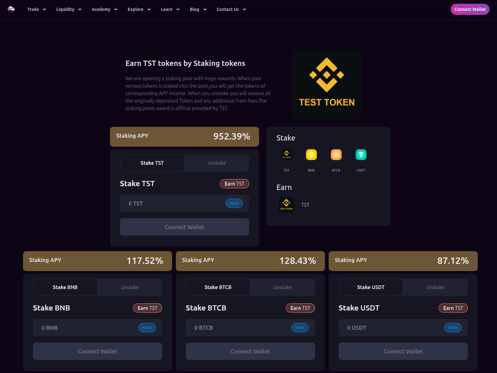 Screenshot of tst-sushi.lat
