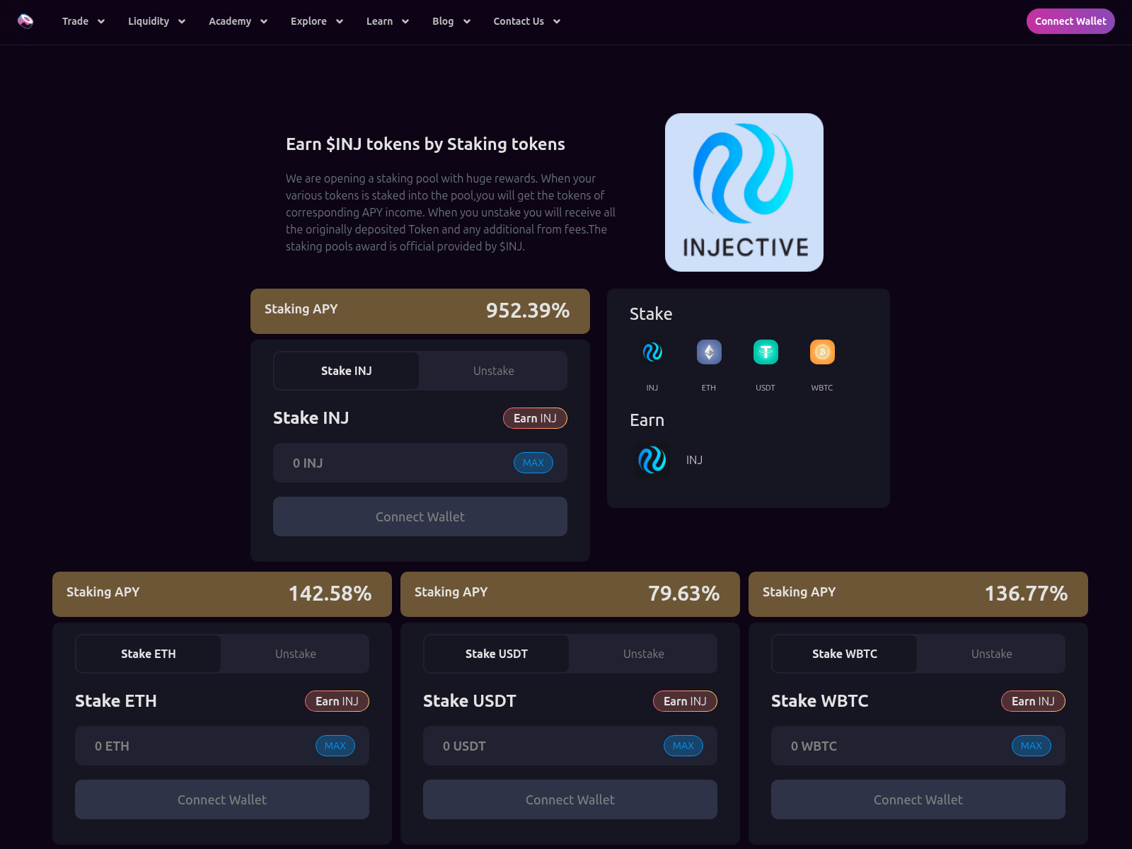 Screenshot of inj-sushi.pro
