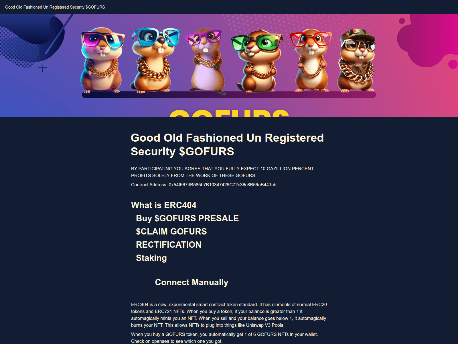 Screenshot of gofurs-cash.pages.dev