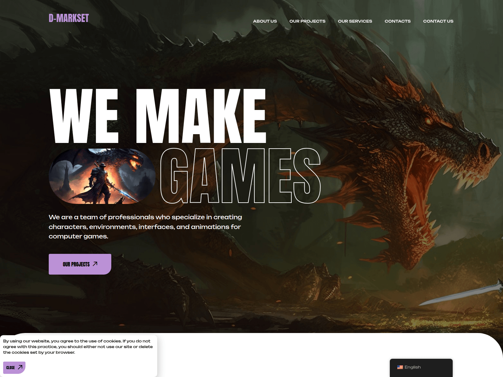 Screenshot of d-markset.com