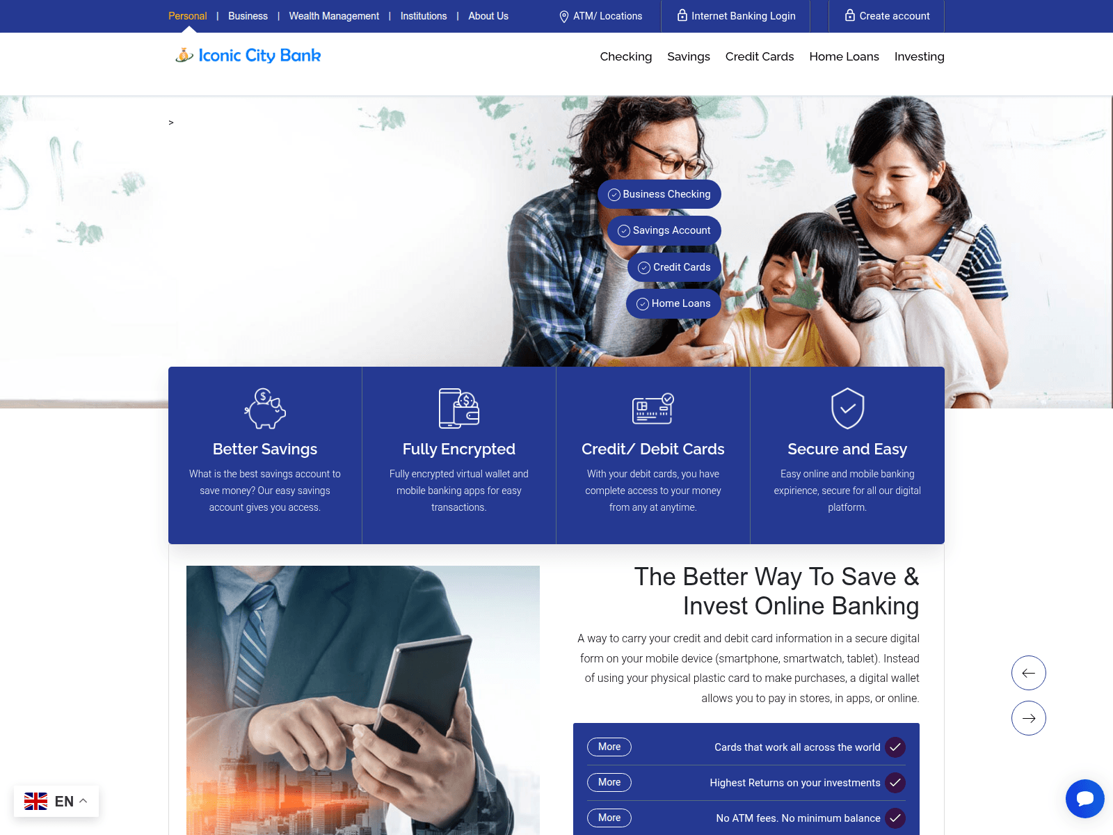 Screenshot of iconiccityb.com