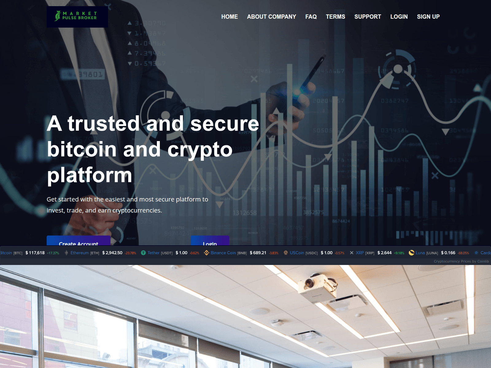 Screenshot of marketpulsebrokerag.com