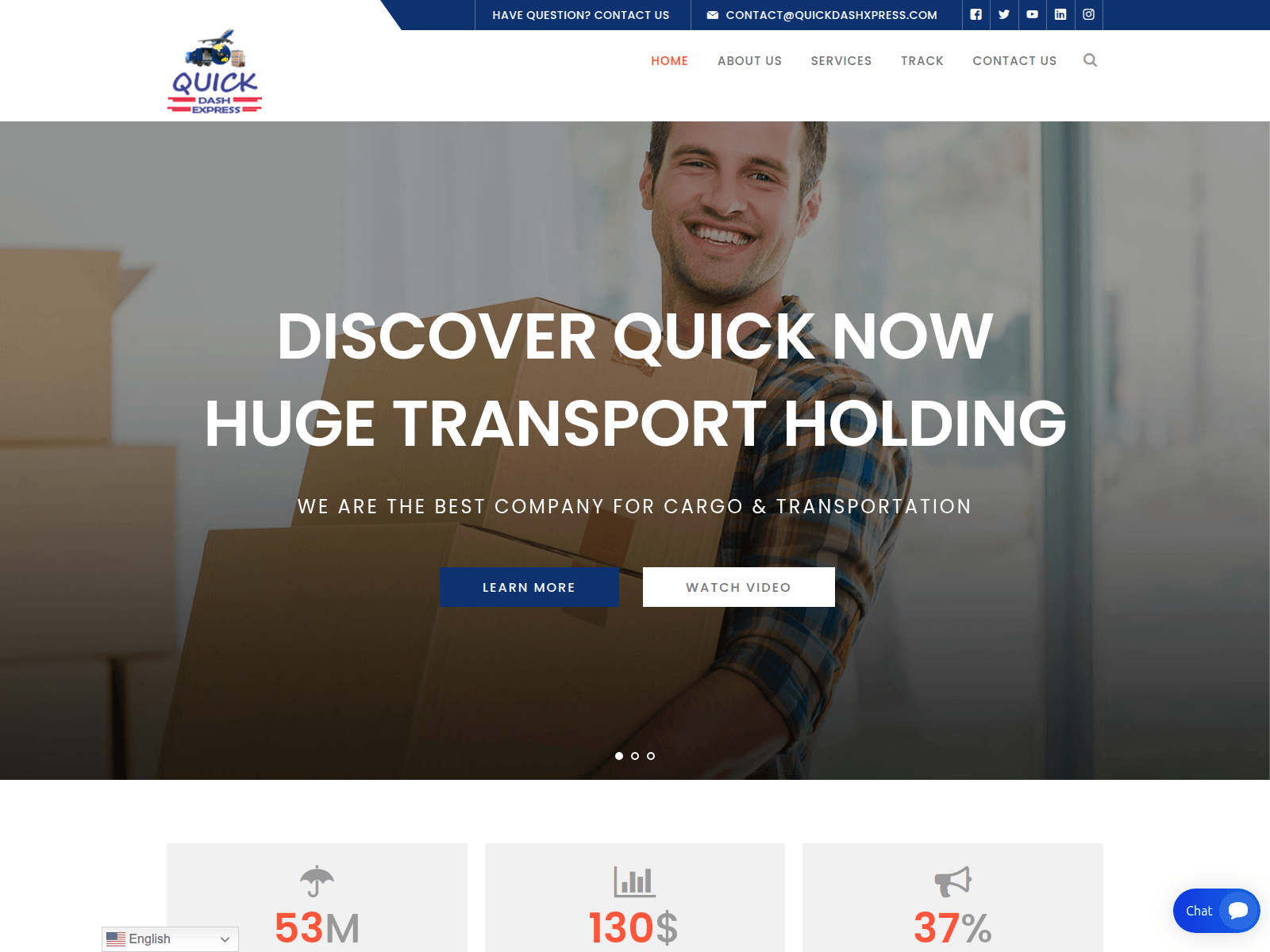Screenshot of quickdashxpress.com