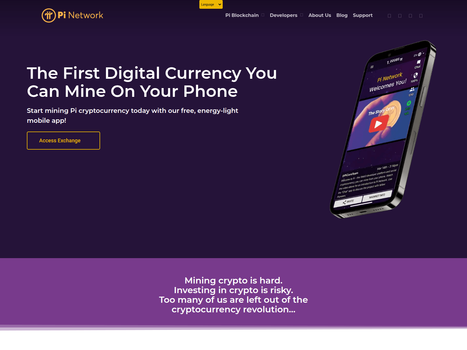 Screenshot of exchange-option.pro