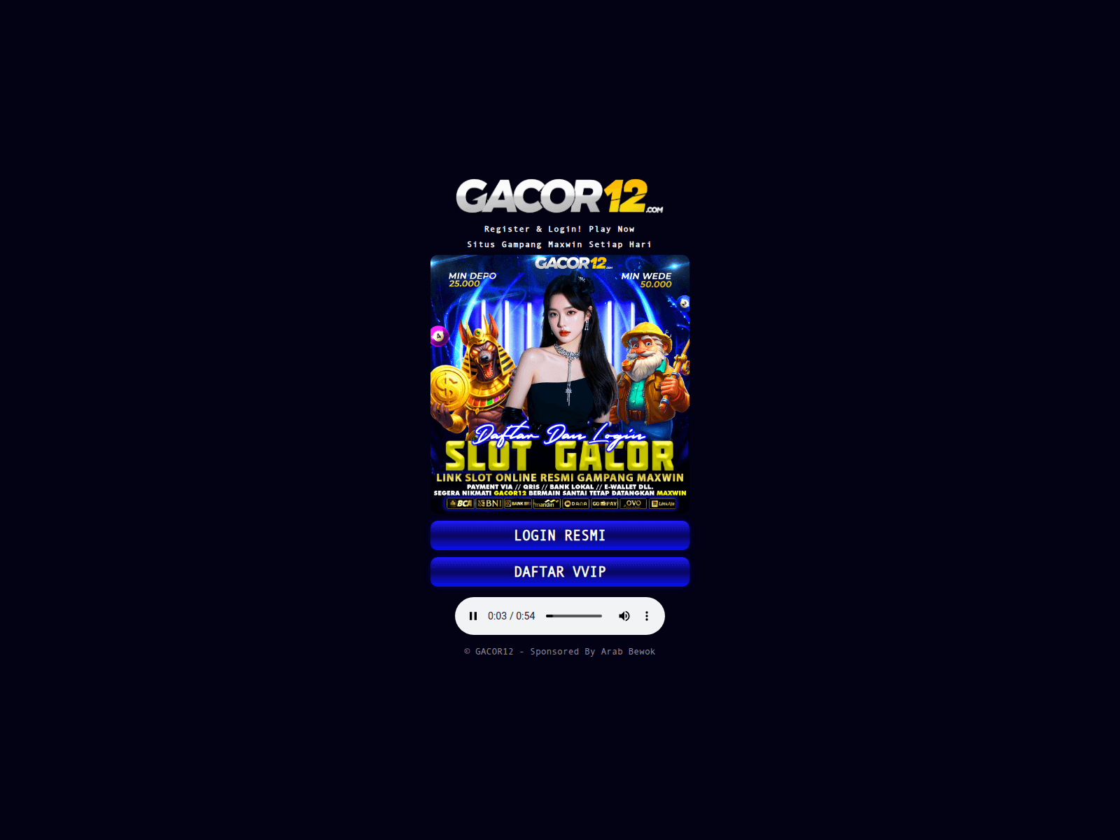 Screenshot of gacor12-ambtech.pages.dev