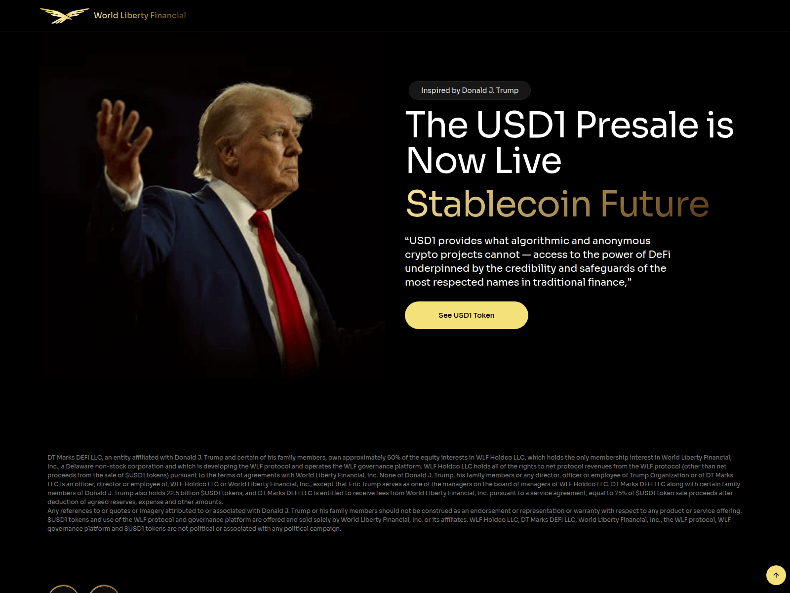 Screenshot of libertystable.com