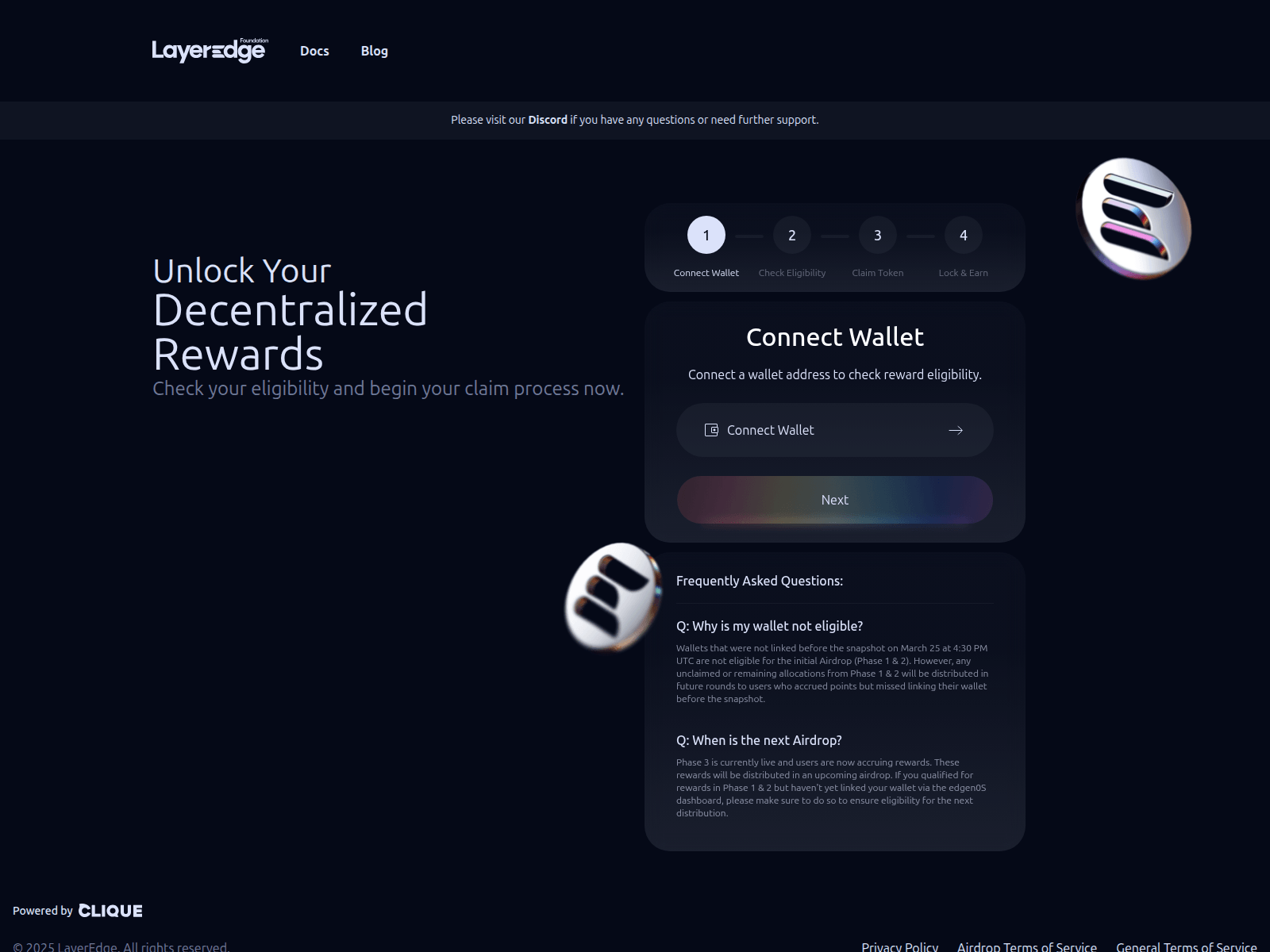 Screenshot of airdrop-layeredge-foundation.vercel.app
