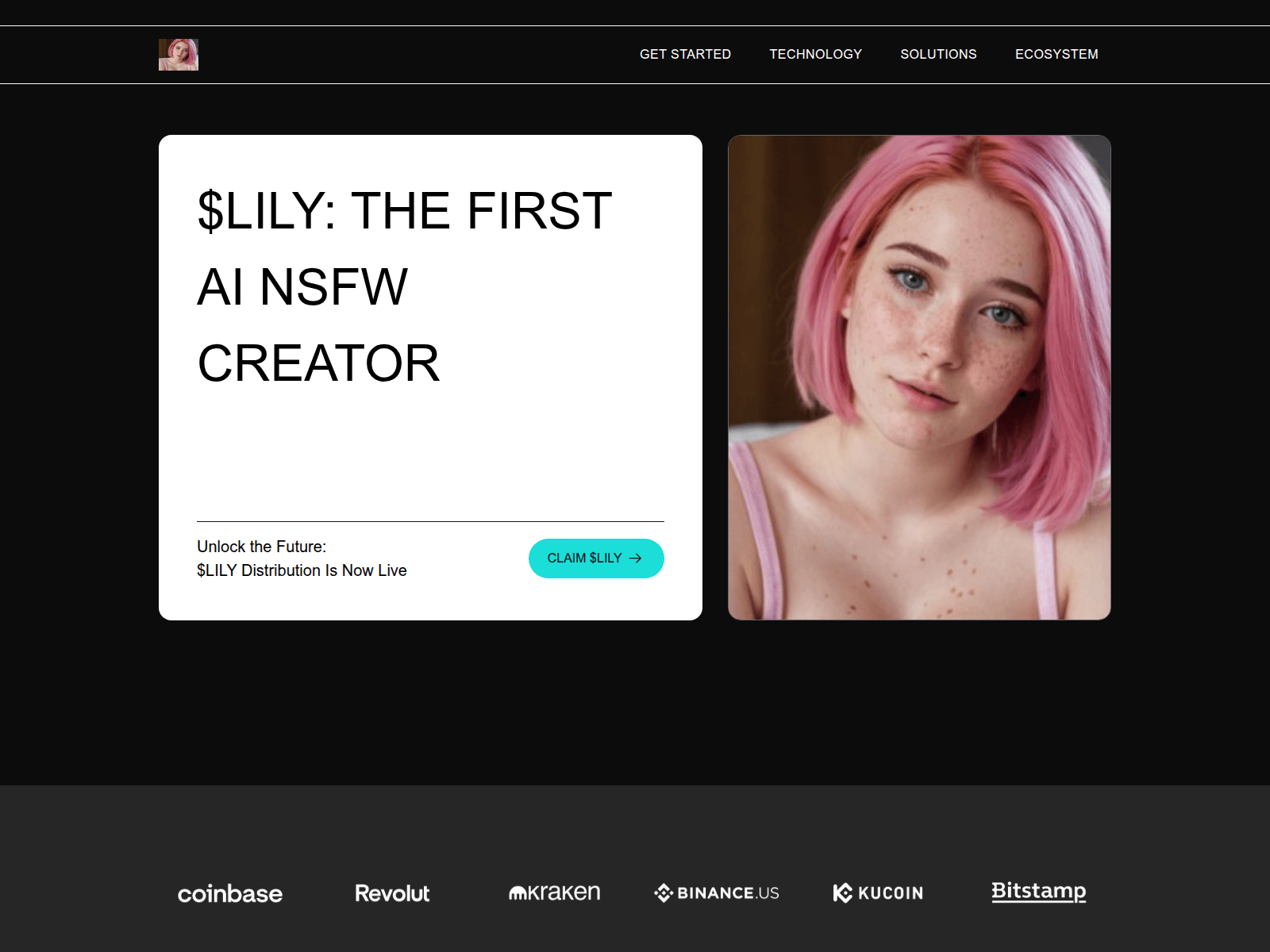 Screenshot of lilyturners.xyz