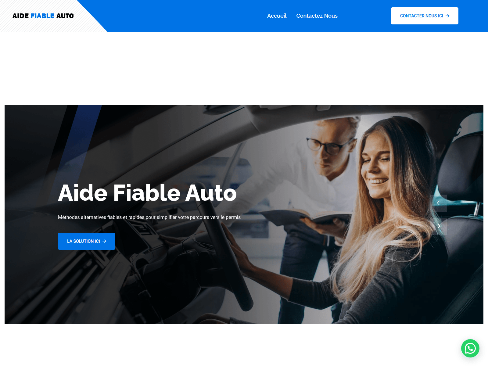 Screenshot of aidefiableauto.com