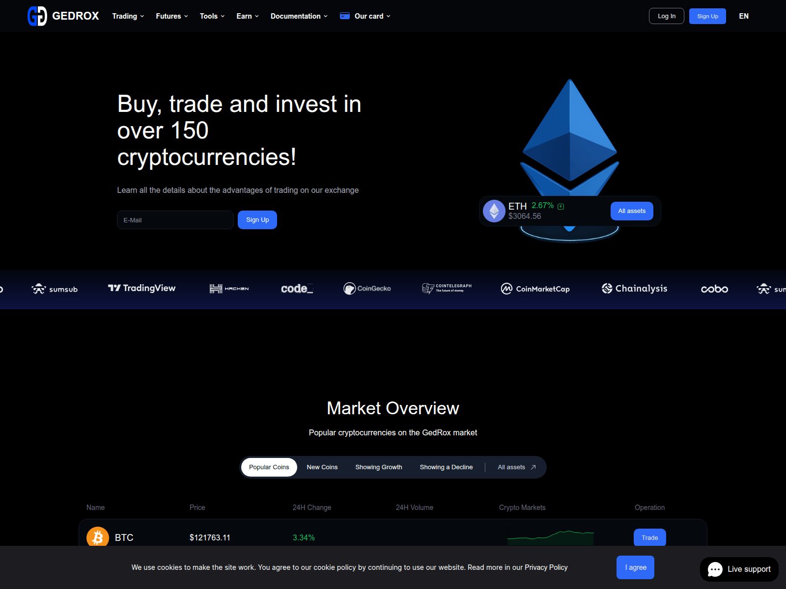Screenshot of gedrox.com