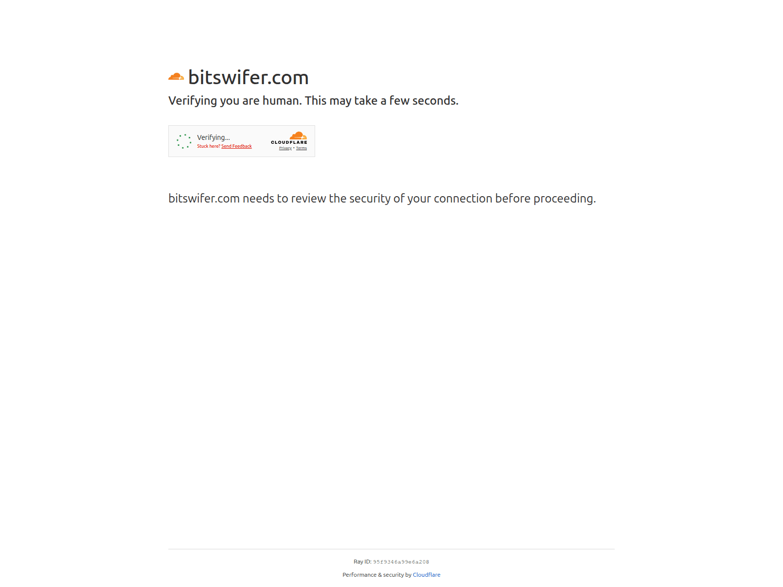 Screenshot of bitswifer.com