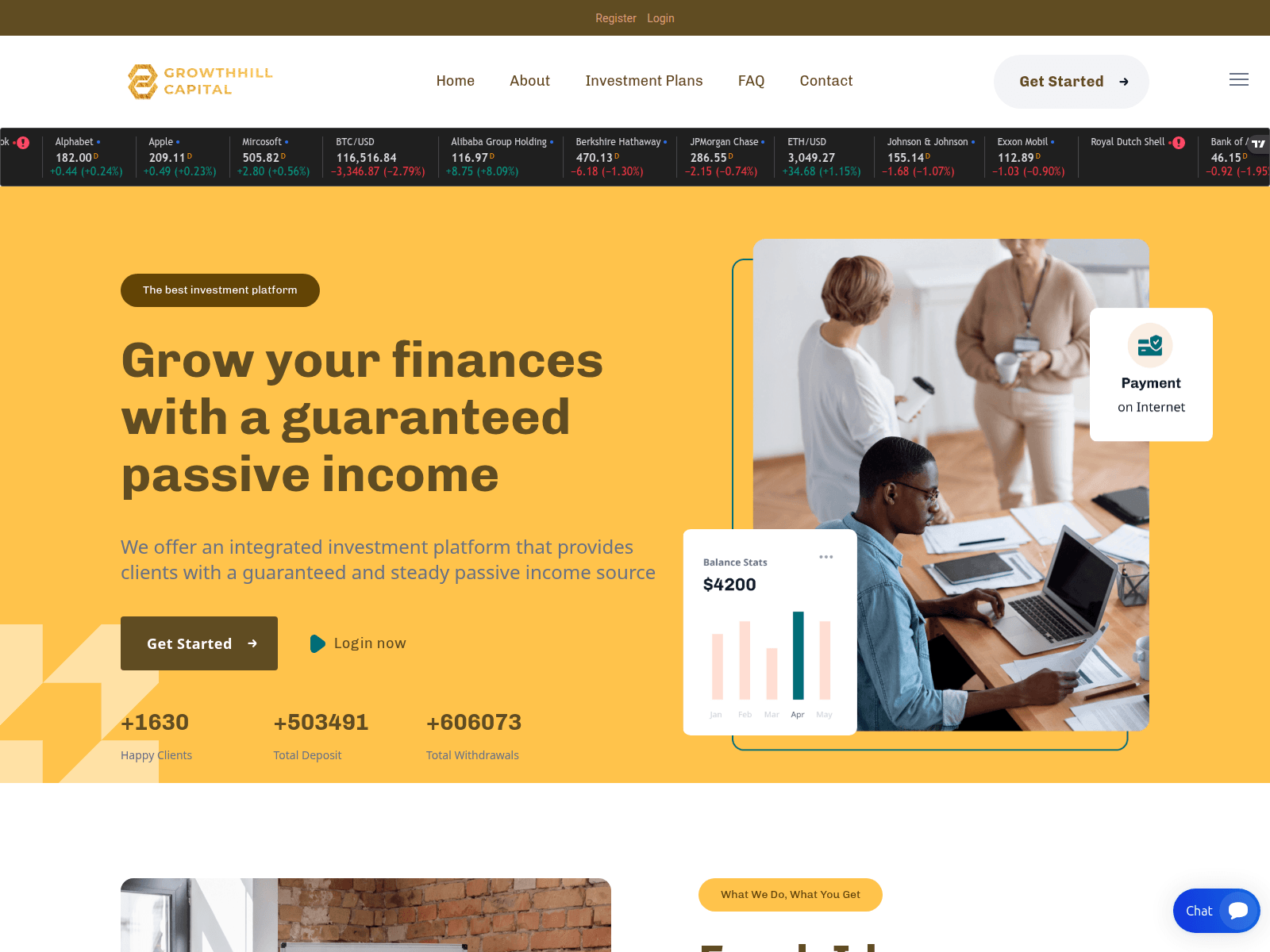 Screenshot of growthhillcapital.com