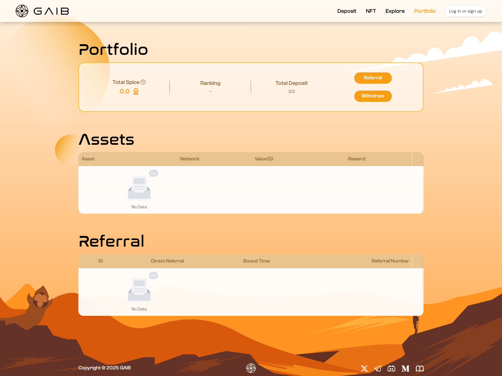 Screenshot of aid.gaib.app
