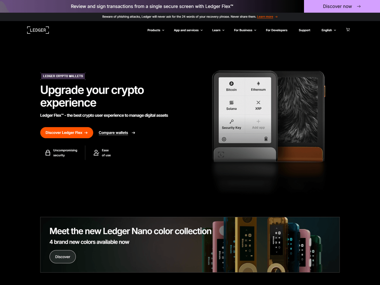 Screenshot of welcome-ledgerlive-faq.teachable.com