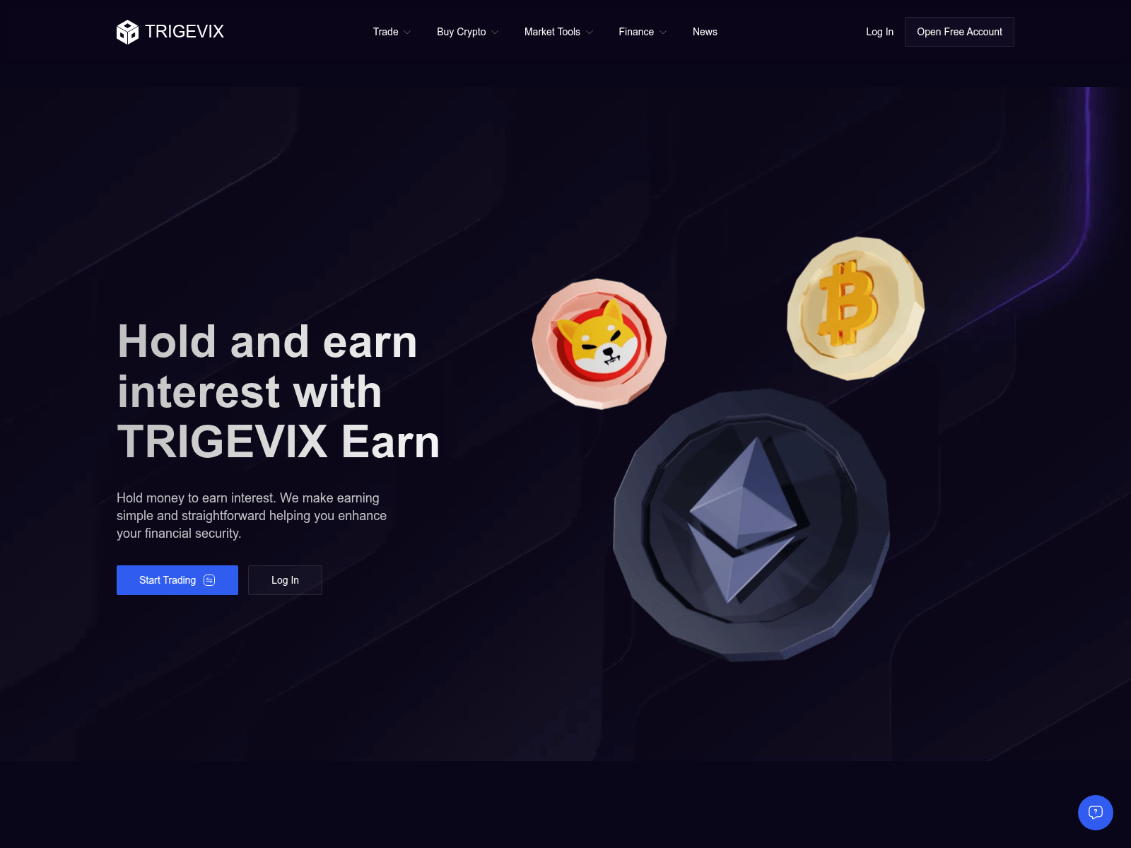 Screenshot of trigevix.com