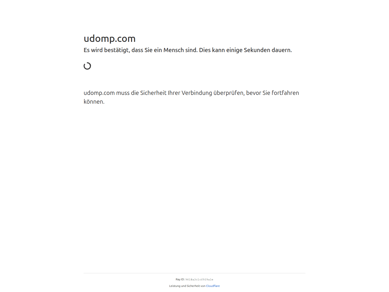 Screenshot of udomp.com