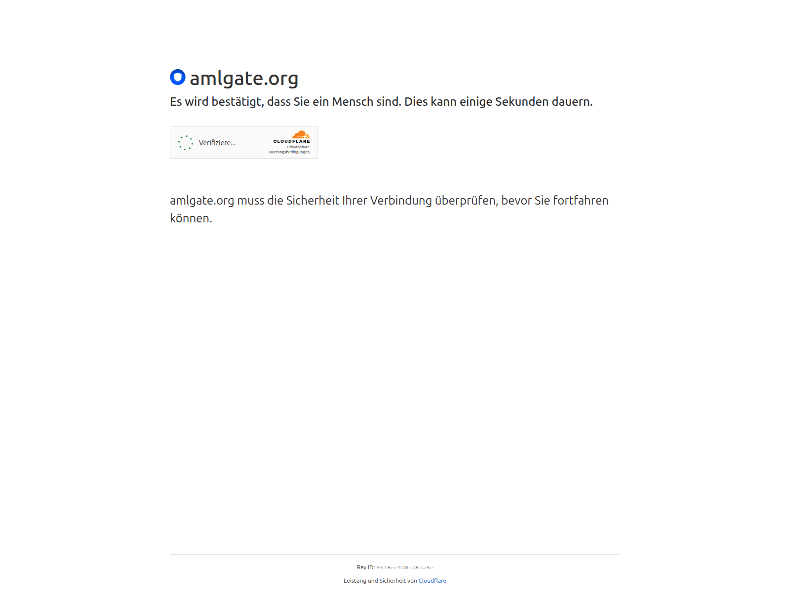 Screenshot of amlgate.org