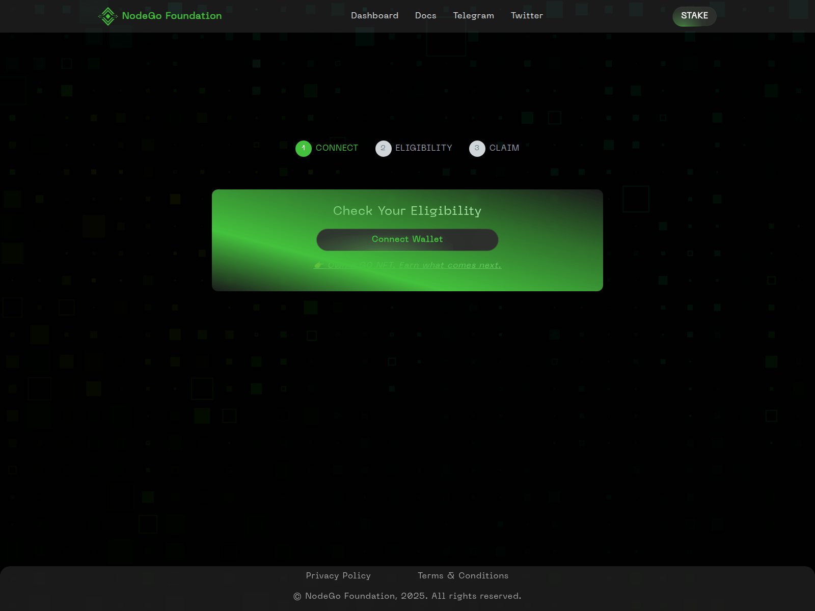 Screenshot of app.nodego.asia