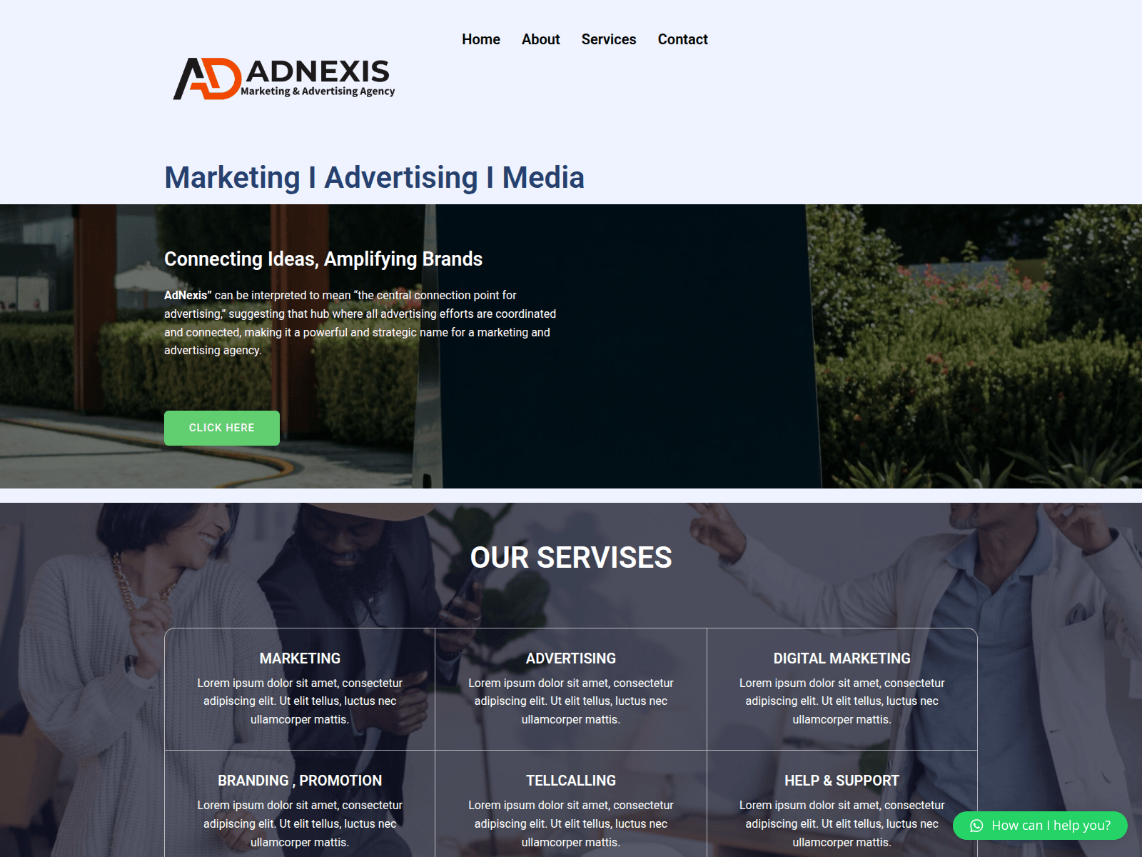 Screenshot of adnexis.com