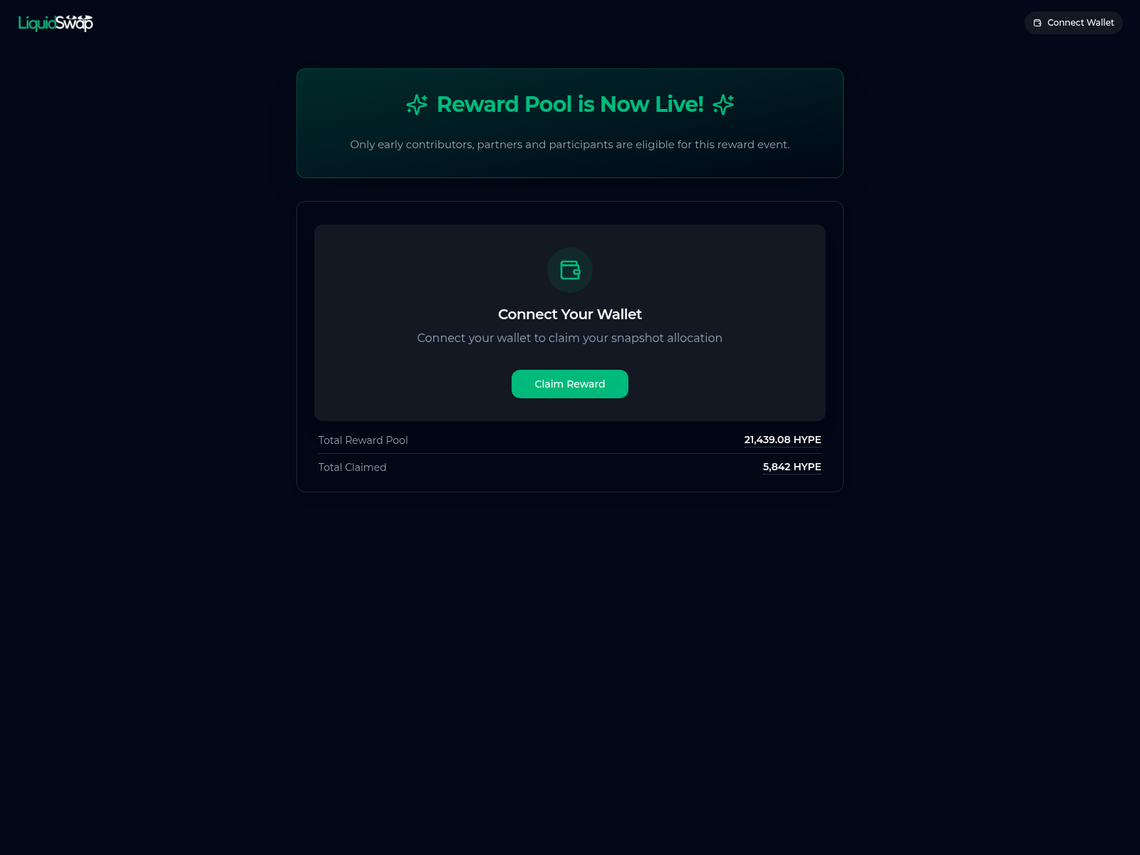 Screenshot of liquidlaunchpool.xyz