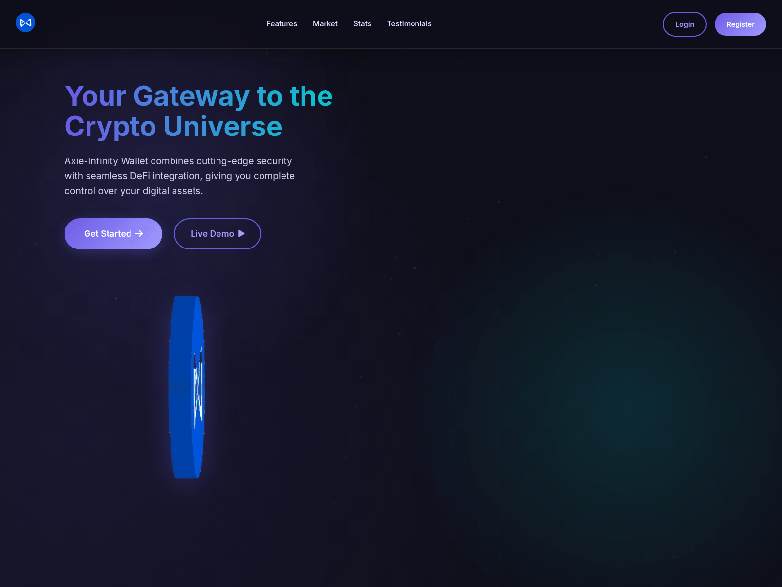 Screenshot of axie-infinits.com