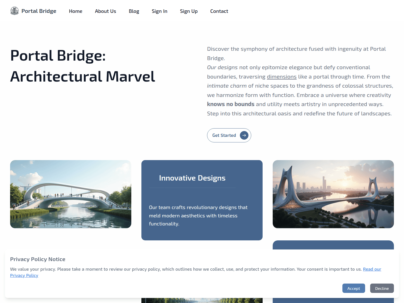 Screenshot of plortalbridge.online