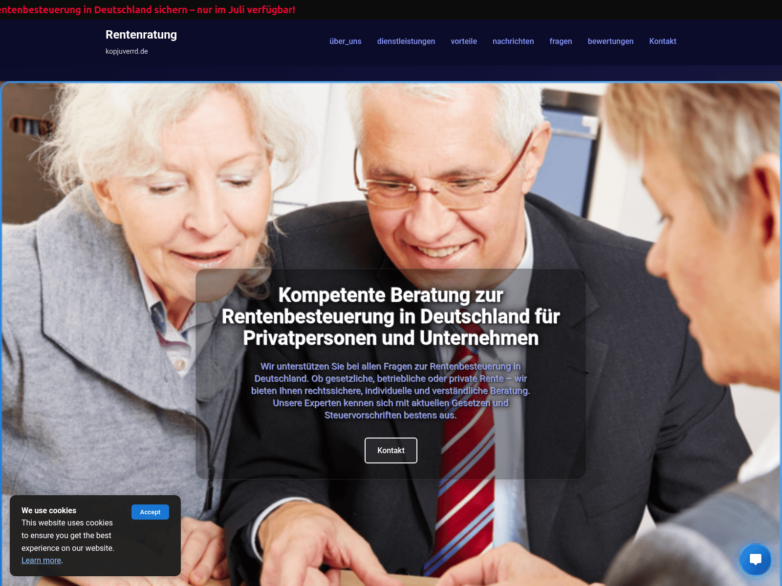 Screenshot of kopjuverrd.de