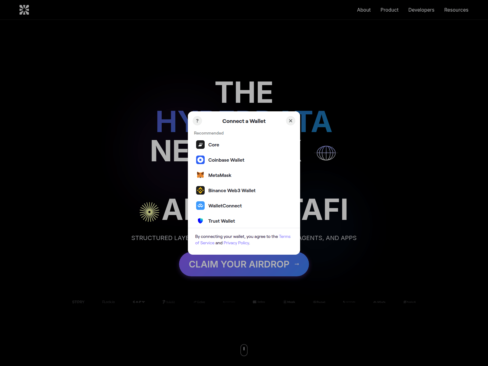 Screenshot of chainbasedrops.co