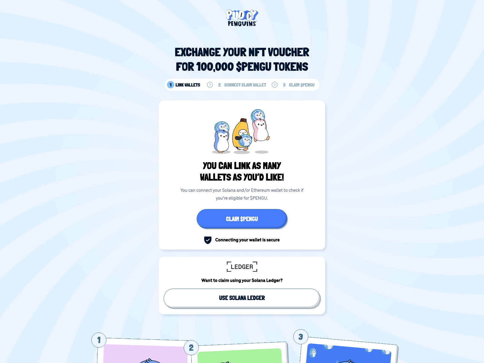 Screenshot of penguvoucher.com