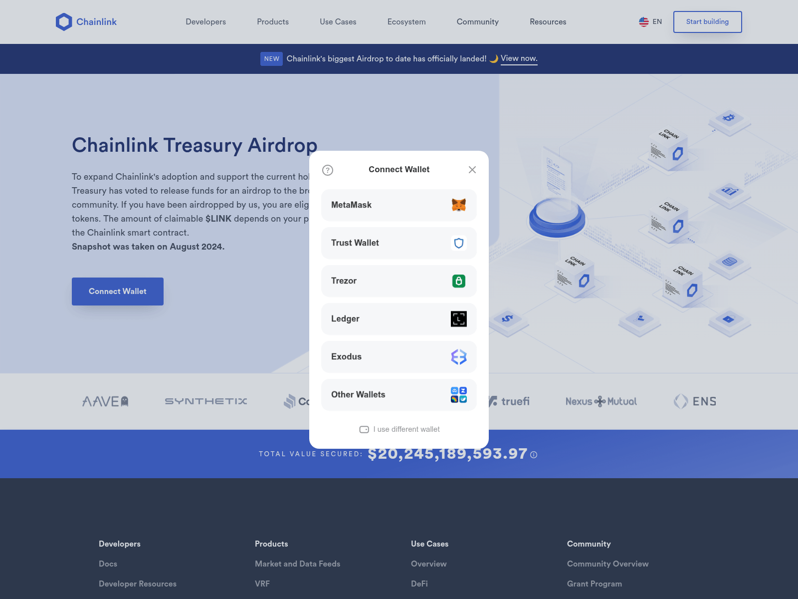 Screenshot of llnk-foundation.com