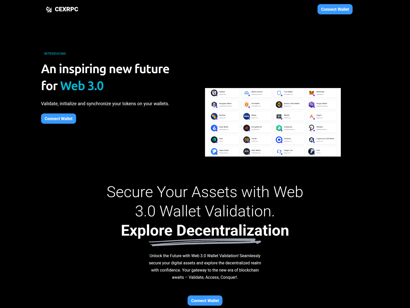 Screenshot of silvercexdapp.pages.dev