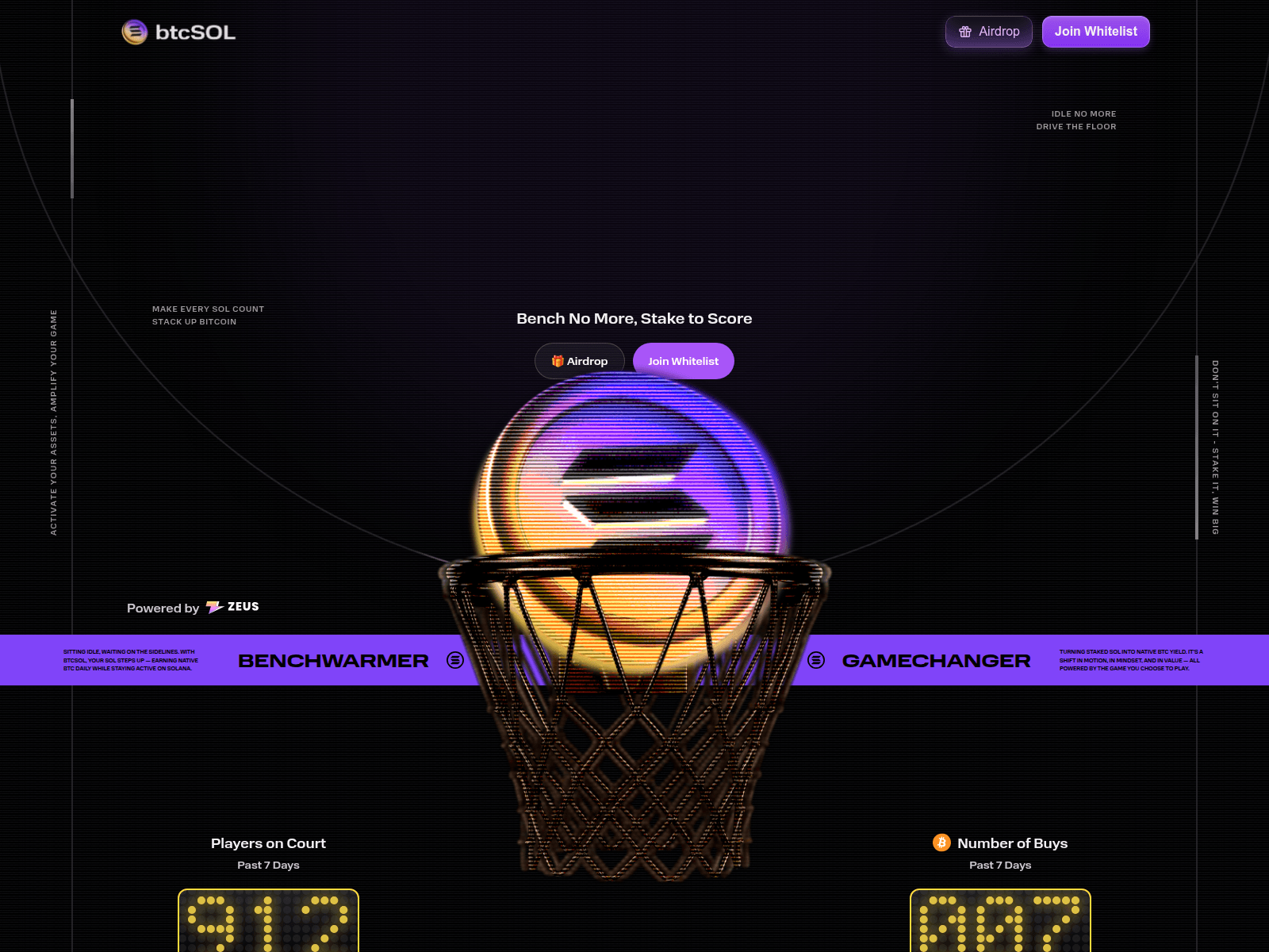 Screenshot of btcsol.in