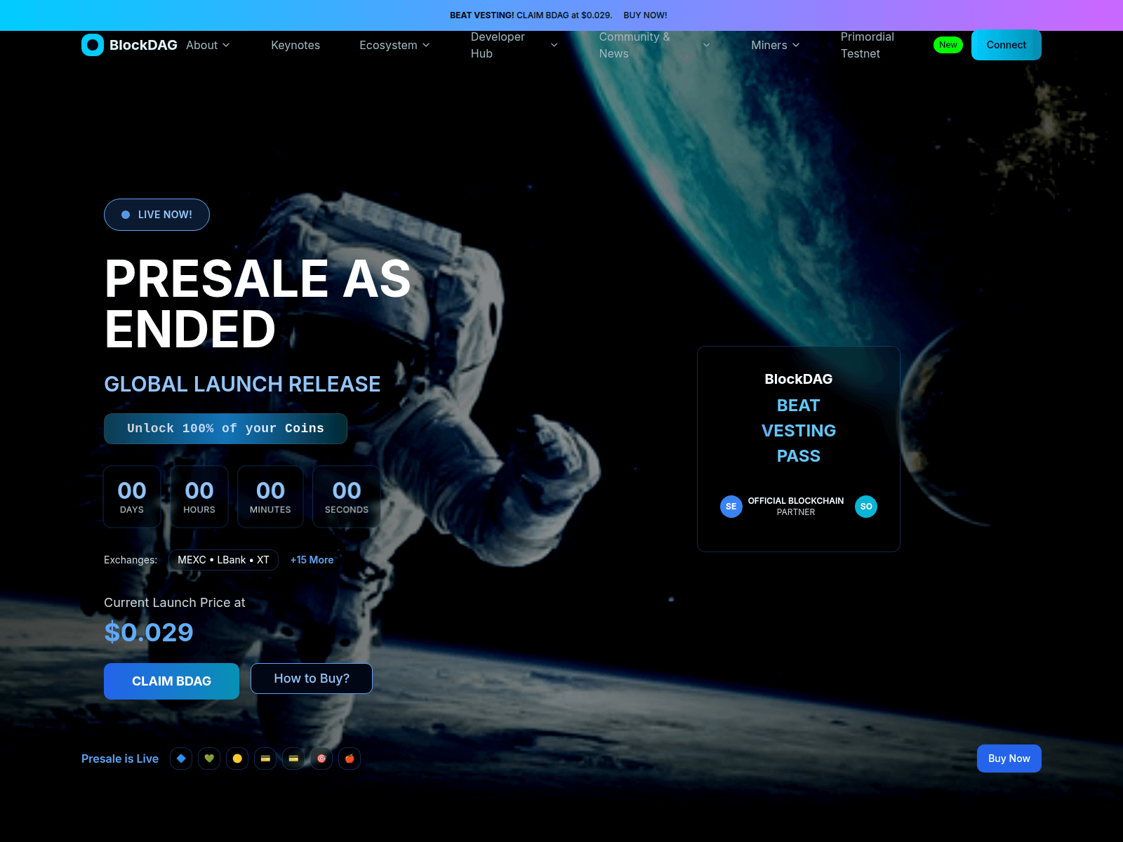 Screenshot of blockdawgclaim.live