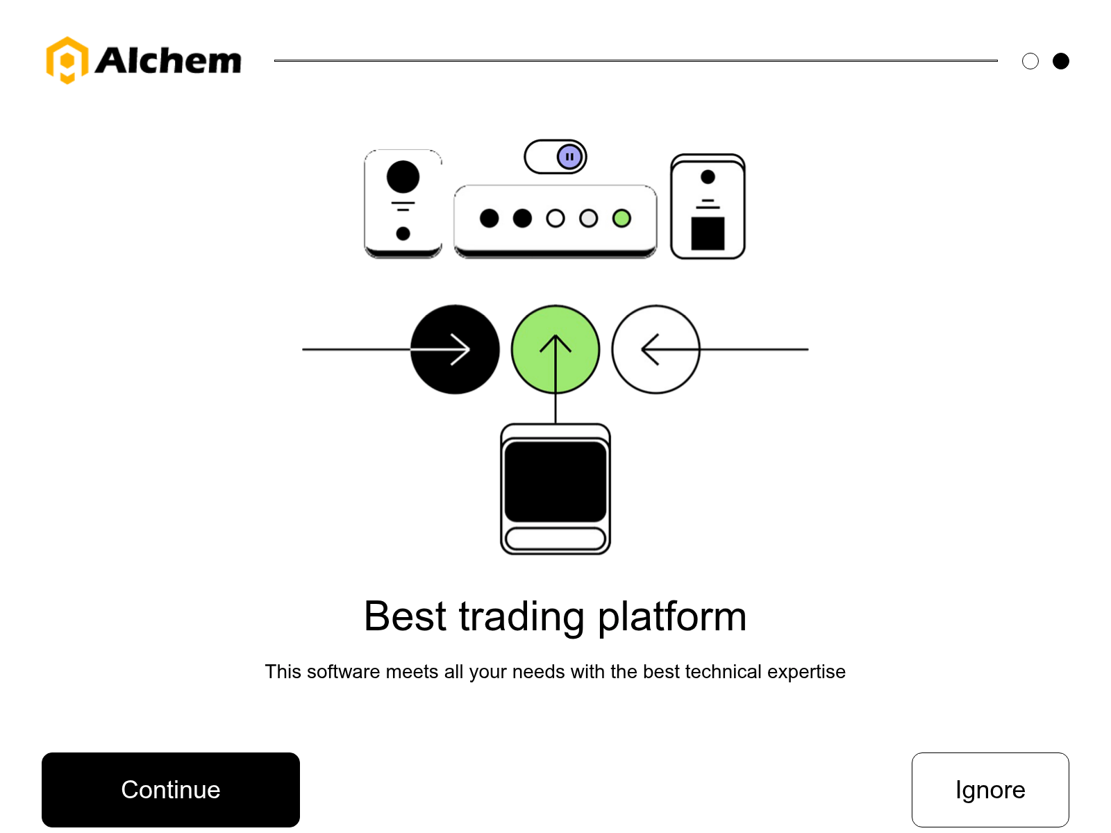 Screenshot of cryptopros.gold