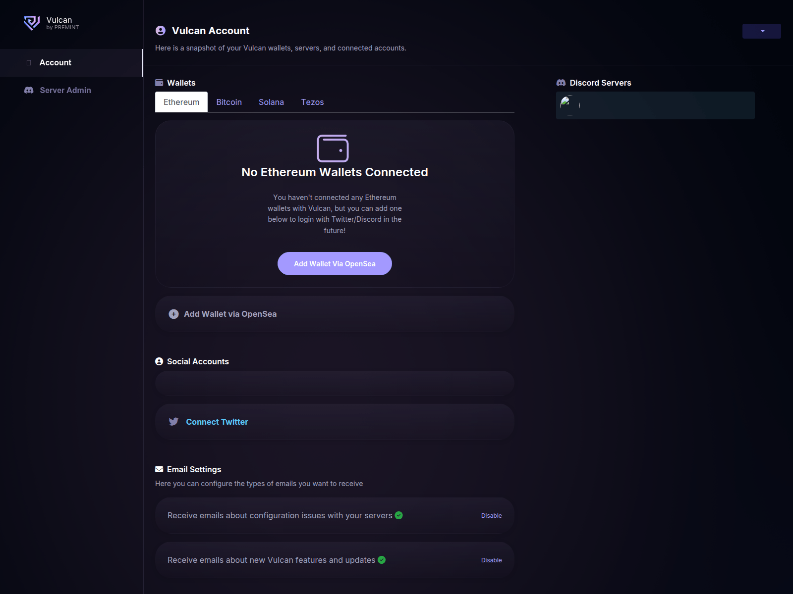 Screenshot of vulcan-linked.netlify.app
