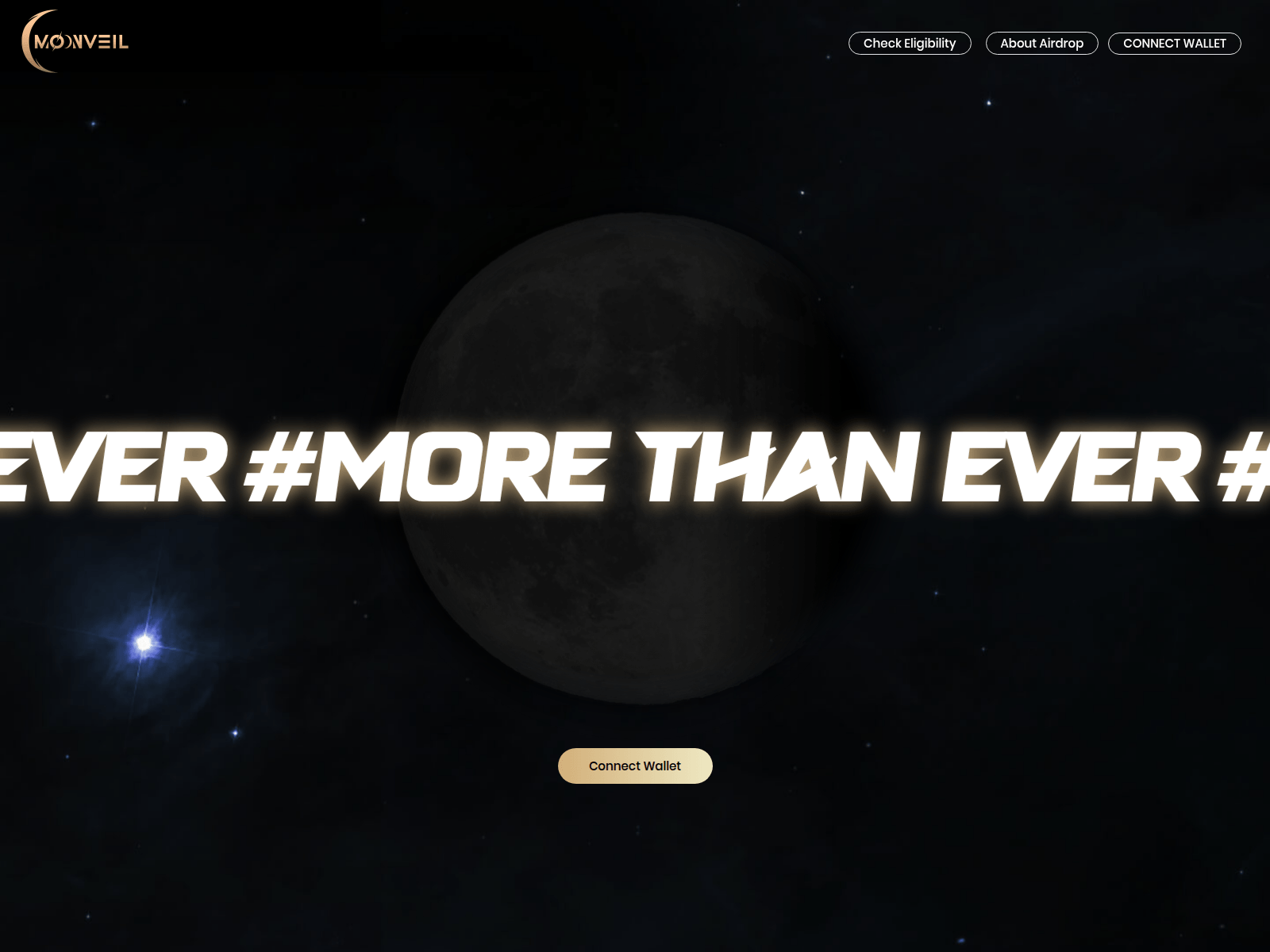 Screenshot of moonveil.click