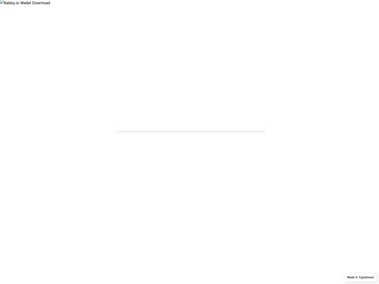 Screenshot of io-rabbywalletapp.typedream.app