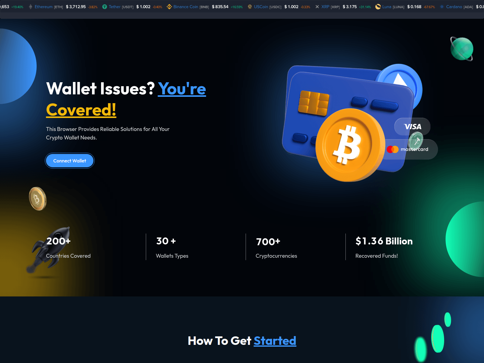 Screenshot of rpcselection.com