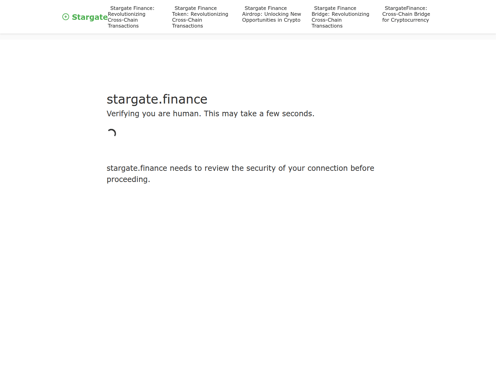 Screenshot of stargayte.org
