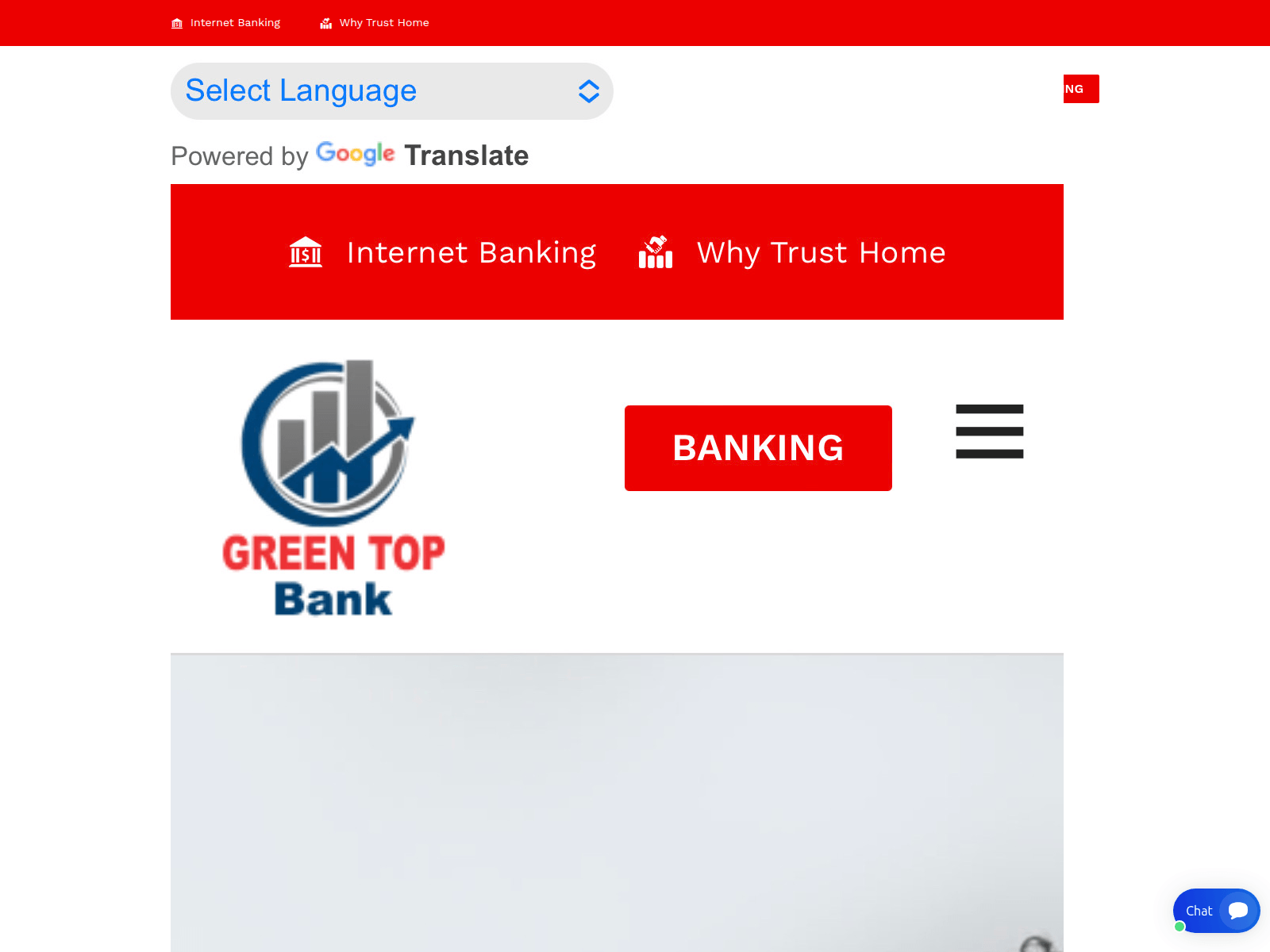 Screenshot of greentopb.com