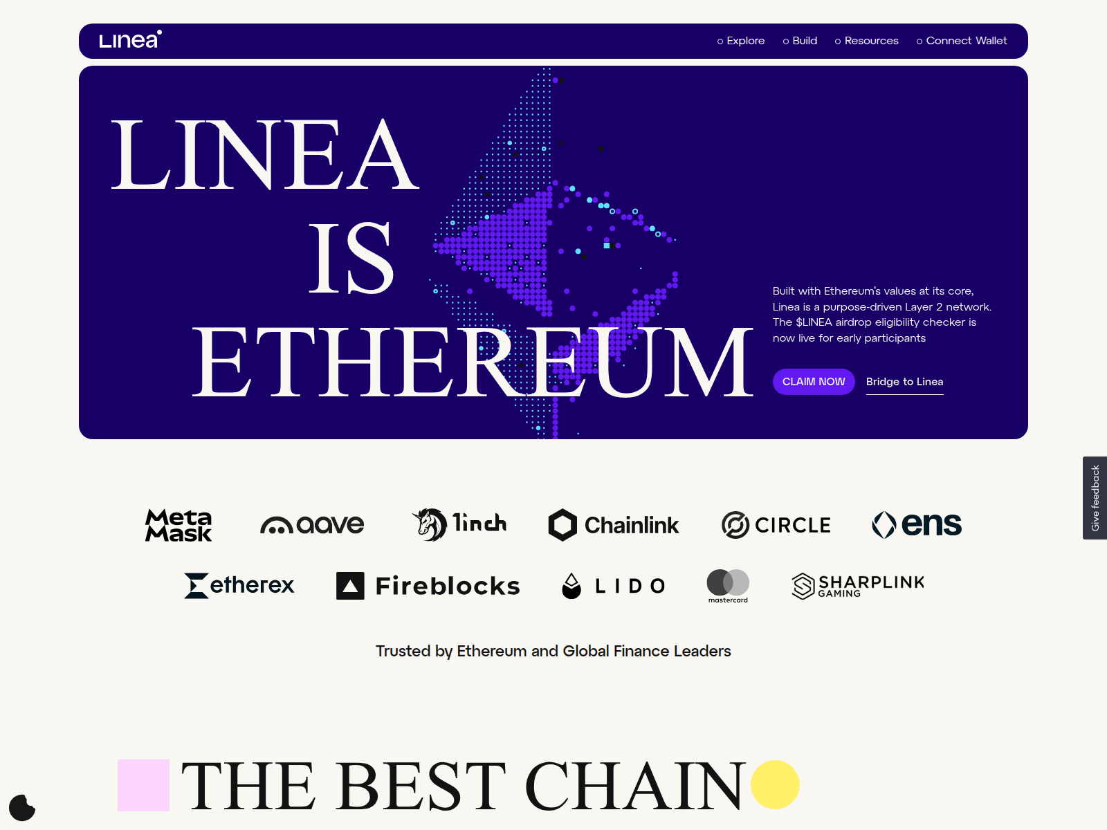 Screenshot of checker.linea.tools