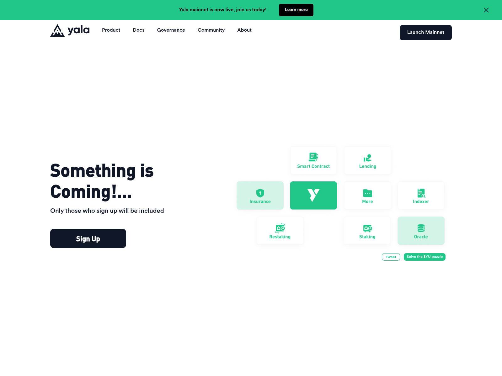 Forensic screenshot of yalalabs.xyz