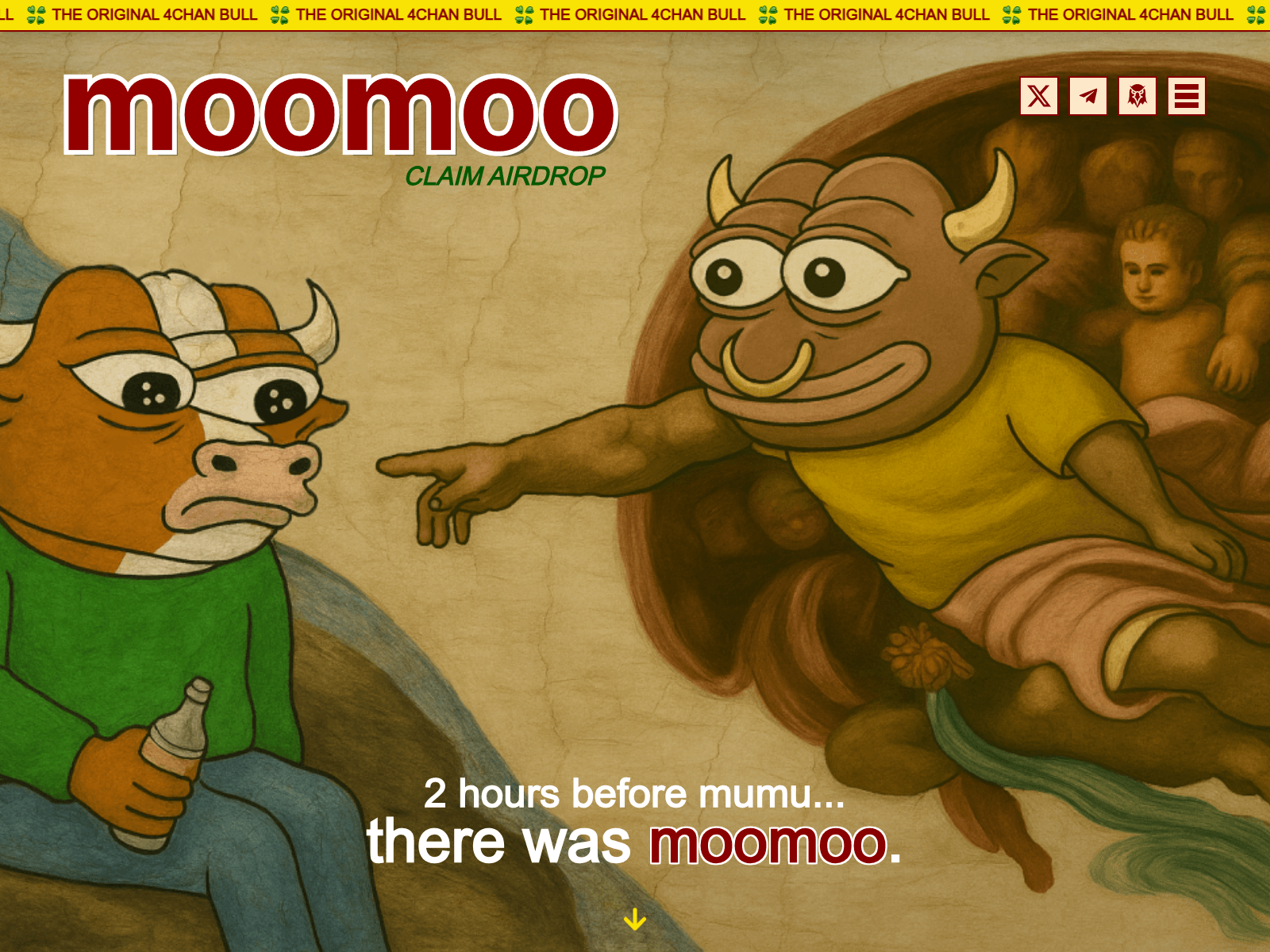 Screenshot of moomoo.network