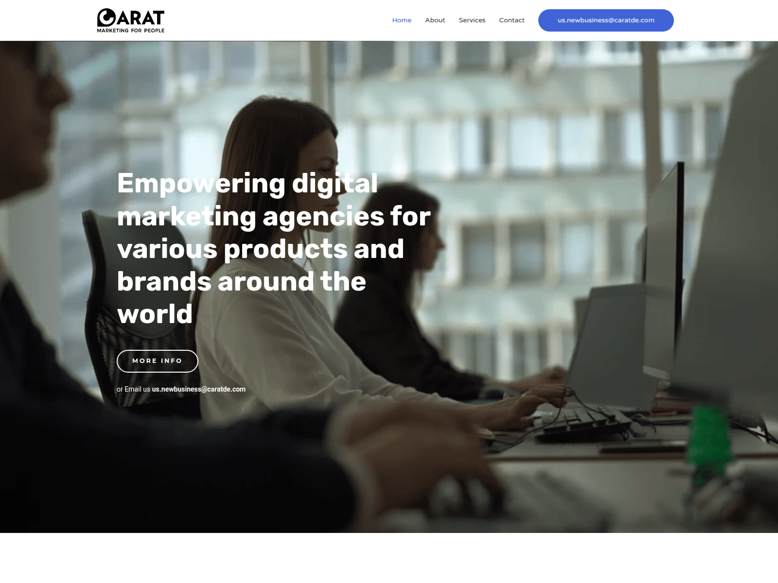 Screenshot of caratde.com